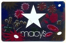 Macy's, U.S.A., Carte Cadeau Pour Collection, Sans Valeur # Macys-82 - Cadeaubonnen En Spaarkaarten