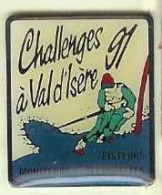 @@ Ski Skieur Challenge à Val D' Isère 91 Savoie Pisteurs Moniteurs Secouristes (2x2.4) @@sp489b - Sports D'hiver