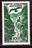 Andorre Française PA 2 1/4 De Cote Neuf ** TB MNH Sin Charnela Cote 18 - Poste Aérienne