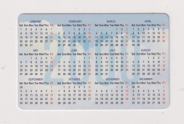 QATAR - Year 2000 Calendar Magnetic Phonecard - Qatar