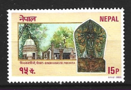 NEPAL. N°463 Oblitéré De 1988. Déesse Kâli. - Hinduismo