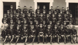 GENDARMERIE - GENDARMES - PELOTON De GENDARMERIE - CARTE PHOTO - PHOTOGRAPHE; SCHERRER à TOUL - Police - Gendarmerie