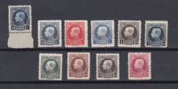 Belgie - Belgique: OCB Nr  211 - 219 + 187 ** MNH   (zie  Scan) - 1921-1925 Montenez Pequeño