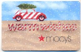 Macy's, U.S.A., Carte Cadeau Pour Collection, Sans Valeur # Macys-108 - Cartes De Fidélité Et Cadeau