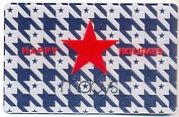 Macy's, U.S.A., Carte Cadeau Pour Collection, Sans Valeur # Macys-110 - Treuekarten