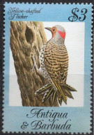 ANTIGUA/1984/MNH/SC#777/ SONGS BIRDS / 3$ YELLOW SHAFTED FLICKER - 1858-1960 Colonia Británica