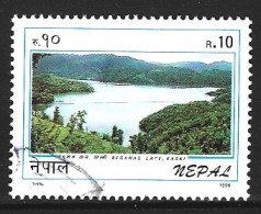 NEPAL. N°595 Oblitéré De 1996. Lac. - Nepal