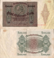 Germany / 5.000.000 Mark / 1923 / P-90(a) / VF - 5 Miljoen Mark