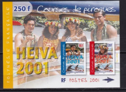 POLYNESIE FRANCAISE NEUF MNH **bloc Feuillet 2001 - Hojas Y Bloques