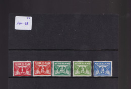 Nederland 1924-1925 NVPH Nr 144 - 148 Ongebruikt/MH * Vliegende Duif - Unused Stamps