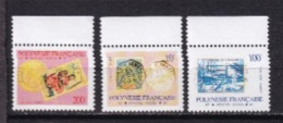 POLYNESIE FRANCAISE NEUF MNH **service 3 Valeurs - Servizio