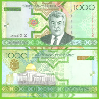 TURKMENISTAN 1000 MANAT 2005 P-20 UNC - Turkmenistán