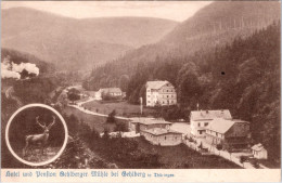 Hotel Und Pension Gehlberger Mühle Bei Gehlberg (Stempel: Gehlberg 1923) - Autres & Non Classés