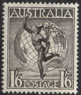 AUSTRALIA/1949/MH/SC#C6/ MERCURY AND GLOBE - Mint Stamps