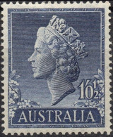 AUSTRALIA/1955/MH/SC#279/ QUEEN ELIZABETH II/ QEII / ROYALTY - Ungebraucht