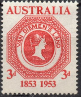 AUSTRALIA/1953/MH/SC#266/TASMANIA STAMP/ PHILLATELLY - Mint Stamps