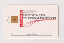 MONACO - Direction Des Telecommunications Chip Phonecard - Monaco