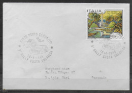 ITALIE  Lettre  1986 Porto Cervo Voitures Rallye - Cars