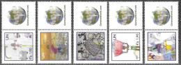 United Nations UNO UN Vereinte Nationen Geneve Genf Genèva 2010 Against Children Work 5v Mi. 726/728/730/732/734 MNH ** - Neufs