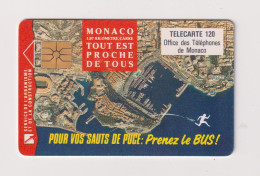 MONACO - Aerial View Chip Phonecard - Monaco