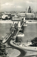 Hungary Budapest Lanchid Chain Bridge General View - Ungarn