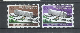 UNITED NATIONS GENEVA OFFICES 1974  - BUILDING OF I.L.O. -  CPL. SET - USED OBLITERE GESTEMPELT USADO - UPU (Wereldpostunie)