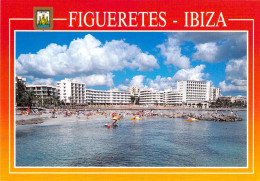 Ibiza - Figueretes - Vue Sur La Plage Et Les Immeubles - Ibiza