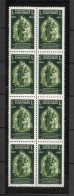 (LOT359) Colombia Postage Stamps. 1957. Block Of 8 Sc 678. XF MNH - Colombia