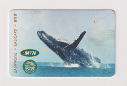 SOUTH  AFRICA - Whale Chip Phonecard - Suráfrica