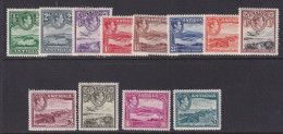 Antigua, Scott 84-95 (SG 98-109), Mostly MLH - 1858-1960 Colonia Británica