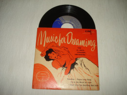 B13 / Al Sack His Concert Orch.  Music For Dreaming - EP – E 527 - US 1957 NM/NM - Formats Spéciaux