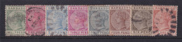 Barbados, Scott 60-67 (SG 89-102), Used (3p, 4p MHR) - Barbados (...-1966)