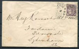 1891 GB London "Hoster" Mojon, Manger & Co. Cover - Sydenham  - Storia Postale