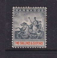 Barbados, Scott 79 (SG 114), MHR (toned Perf) - Barbados (...-1966)