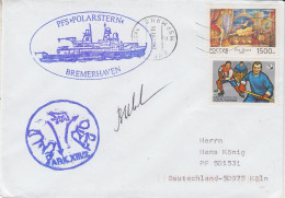 Russia Polarstern Signature Ca Murmansk  14.08.1997 (JS158) - Polar Ships & Icebreakers