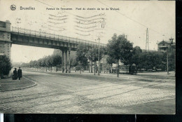 Avenue De Tervuren - Pont Du Chemins De Fer De Woluwé  - Obl. 22/01/1910 - Woluwe-St-Lambert - St-Lambrechts-Woluwe