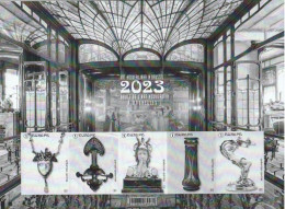 Art-Nouveau-Jaar In Brussel - 2023 - Zwart-witblaadjes [ZN & GC]