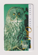 SOUTH  AFRICA - Great Grey Owl Chip Phonecard - South Africa