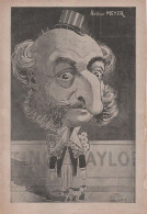 CPA  LION Gustave - Caricature Politique - Arthur Meyer - Lion