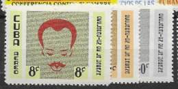 Cuba Airmail 1961 9 Euros Spanish Inscription Mnh ** - Airmail