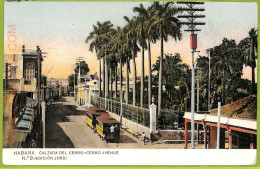 Aa6012 - CUBA - Vintage Postcard - Cerro Avenue - Cuba