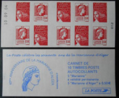 Carnet Marianne Luquet Et Alger 1512 Daté Les Soixante Ans De La Marianne D'Alger - Carnets