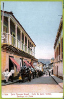 Aa6007 - CUBA - Vintage Postcard - Santiago - Saint Thomas Street - Cuba