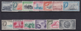 Barbados, Scott 235-247 (SG 289-301), MLH - Barbados (...-1966)