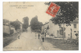 COLOMBEY Les 2 église 1912 HAUTE MARNE Maranville Châteauvillain Chaumont Joinville DE GAULLE Chalindrey Bar Sur Aube .. - Arc En Barrois