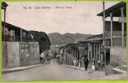 Aa6003 - CUBA - Vintage Postcard - Santiago - Marina Street - Cuba