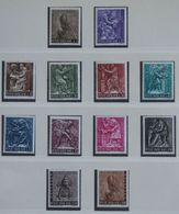 Die Arbeit Des Menschen 1966 Mi 490-501 Yv 441-450 POSTFRIS / MNH / ** VATICANO VATICAN VATICAAN - Unused Stamps