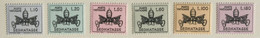 Postage Due TIMBRES TAXES Segnatasse 1968 Mi 19-24 Yv T19-T24 POSTFRIS / MNH / ** VATICANO VATICAN VATICAAN - Segnatasse