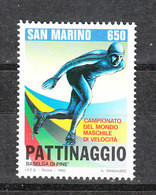 San Marino - 1995. Mondiali Di Pattinaggio Velocità. Speed Skating World Championships. MNH - Patinage Artistique