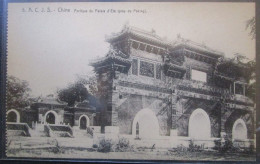 Chine Portique Du Palais D'ete Pres De Peking Cpa - Cina